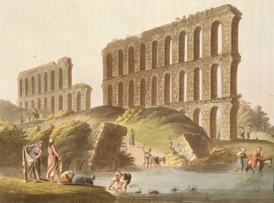 Ruins of the Grand Aqueduct of Ancient Carthage, plate 23 from 